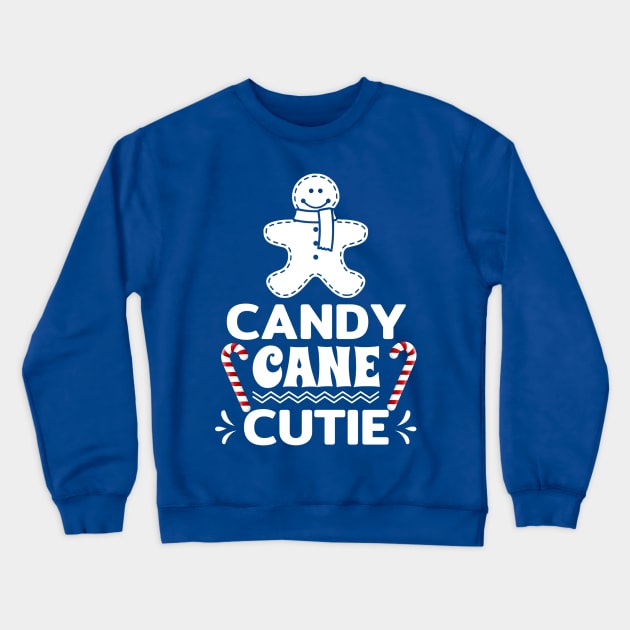 Candy Cane Cutie Christmas Shirt Crewneck Sweatshirt by RelianceDesign
